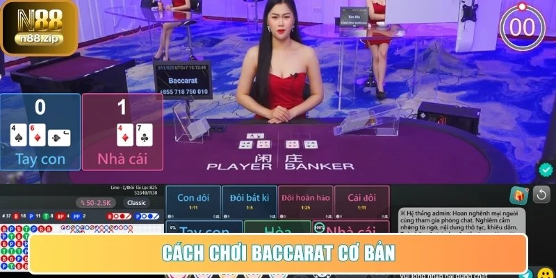 Cách chơi baccarat cơ bản mà newbie cần nắm