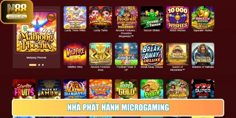 Nhà phát hành Microgaming