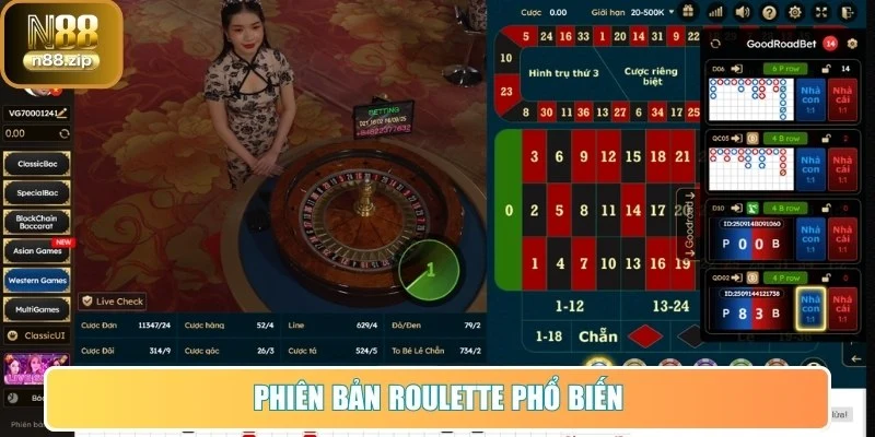 Roulette Là Gì? Toàn Tập Từ Cơ Bản Đến Bí Kíp Thắng Của N88 2 Phiên bản Roulette phổ biến