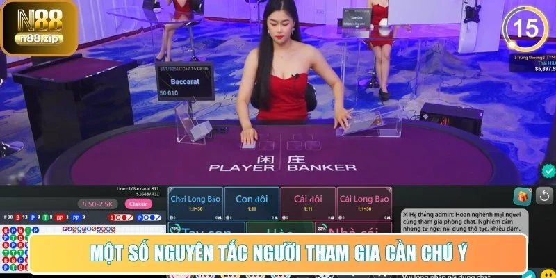 Soi Cầu Baccarat N88 - Bí Quyết Chuẩn Xác Cho Cược Thủ 3 Một số nguyên tắc người tham gia cần chú ý